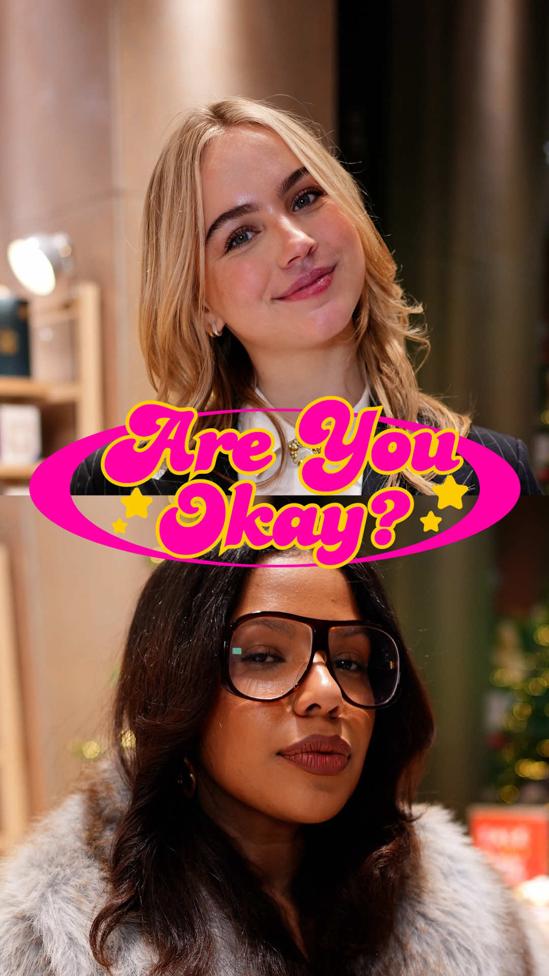 TikTok post by @areyouokayshow for Nordstrom. Caption reads: it's the most stylish time of the year....