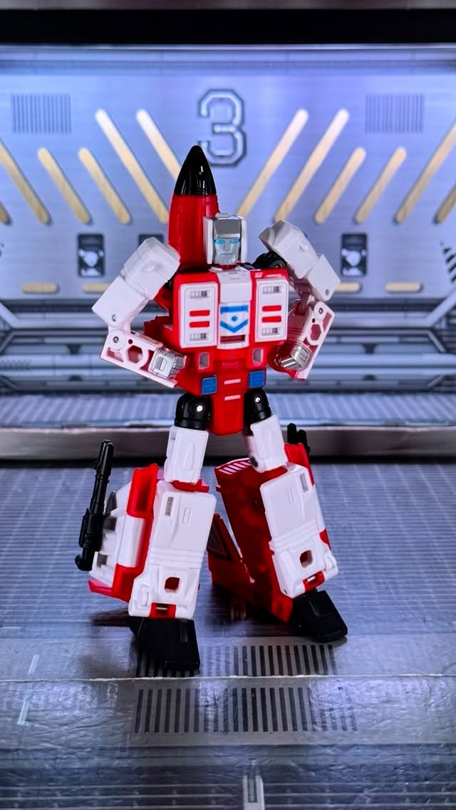 Instagram post by @toy_command for Entertainment Earth. Caption reads: Fireflight Transformers Age of the Primes
Superion....