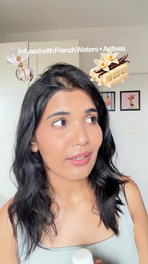 Instagram post by @aishwaryaa.hake for Aqueria. Caption reads: Underarm care, but make it effortless ✨💗 Aquaria....