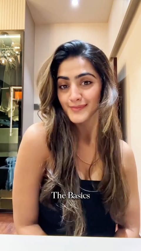 Instagram post by @kavita.bhati.arora for Hair & Care. Caption reads: From dry to silky smooth in minutes 💛 Hair so....