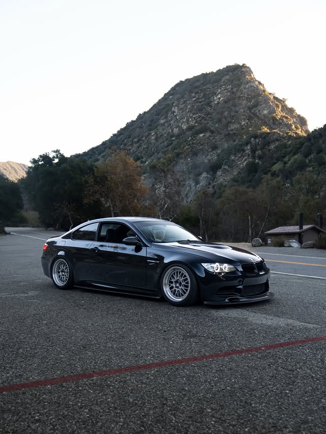 Instagram post by @sloww_m3 for BlackVue. Caption reads: [...] lately 🫩 sponsors: @carbonklasse....