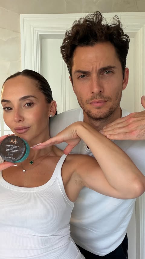 Instagram post by @gemmaalster for Moroccanoil. Caption reads: [...] What he did do perfectly was show how....