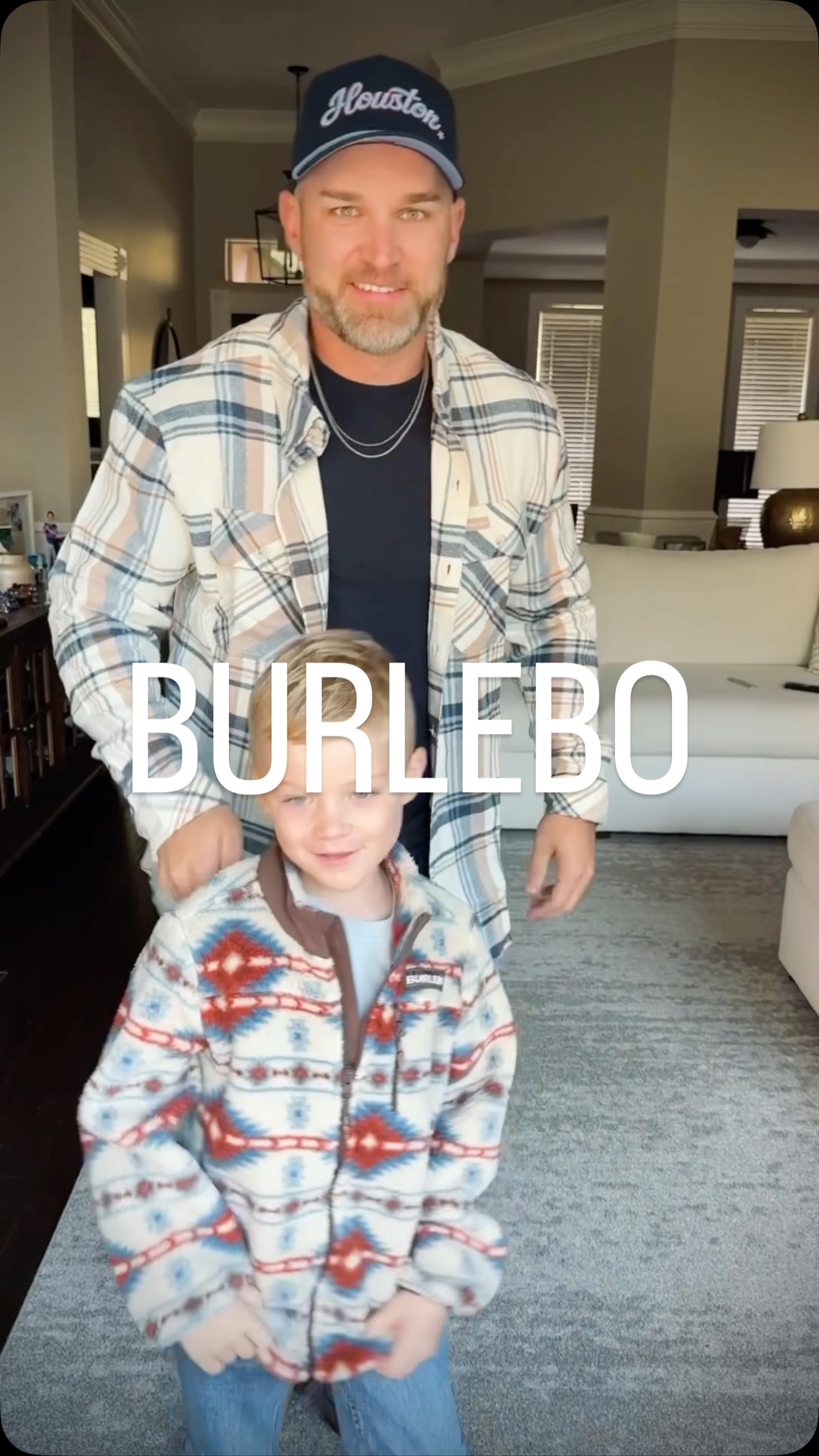 Instagram post by @taylorodlozil for BURLEBO. Caption reads: I love the new fall collection from Burlebo! They....