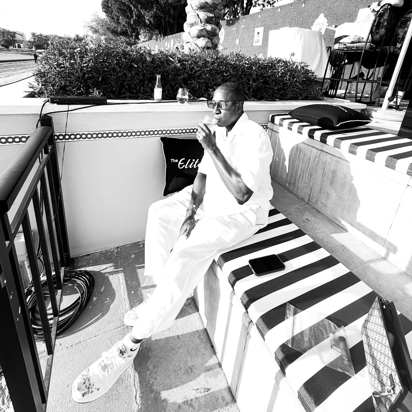 Instagram post by @paulroyalceo for Nike. Caption reads: [...] people in my life. 🥂❤️ Thank you....