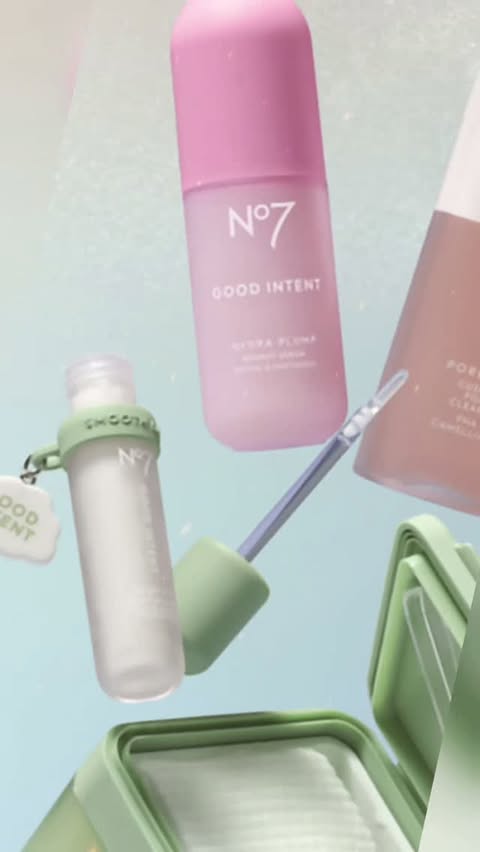 Instagram post by @reviews1990xx for No7. Caption reads: #ad #GoodIntent #No7BeautyCommunity @no7uk ✨ NEW....
