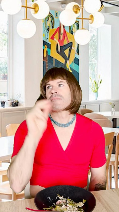 Instagram post by @scubeskitchen for Babbel. Caption reads: [...] speaking a new language in 3 weeks with....