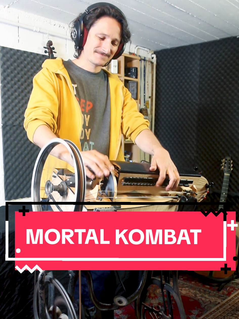 TikTok post by @singersoundsystem for Mortal Kombat. Caption reads: MORTAL KOMBAT 😈🎶 Some of you asked me for this....