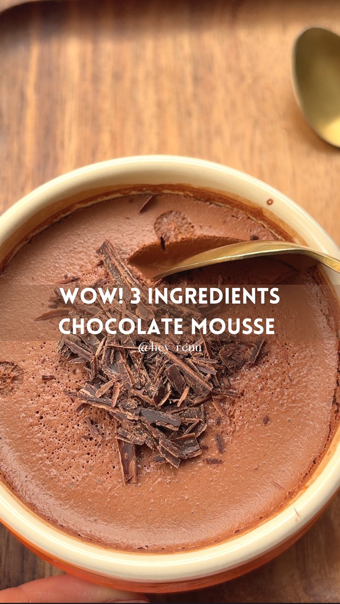 Instagram post by @hey_renu for Holland & Barrett. Caption reads: Recipe here 👇🏽
3 ingredient mousse

Ad
Would you....