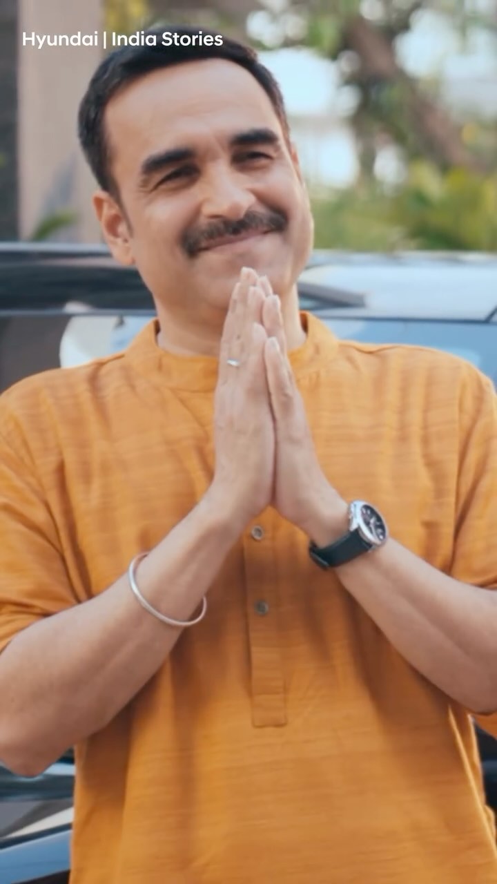 Instagram post by @pankajtripathi for Hyundai India. Caption reads: A first car and the story began…

Mr. Pankaj....