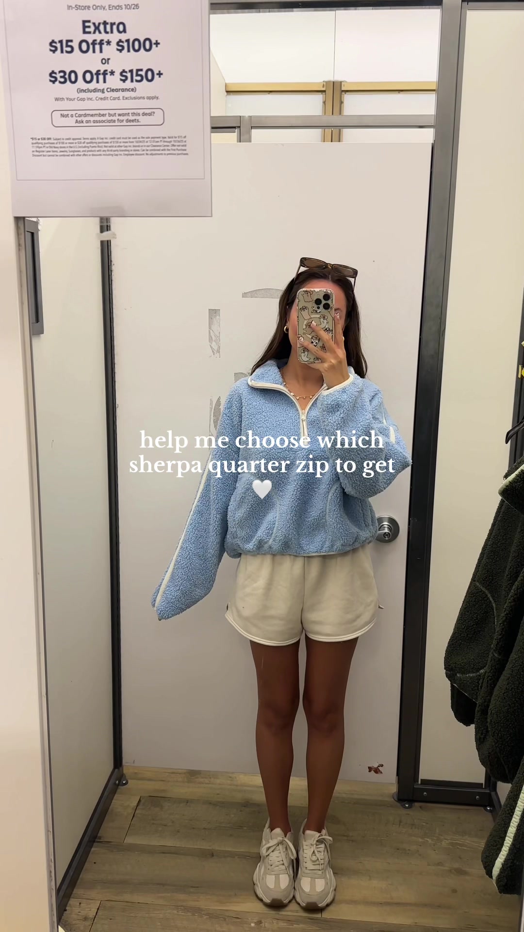 TikTok post by @jordynsleek for TikTok Shop. Caption reads: @Old Navy is now on @TikTok Shop 🇺🇸😍 #oldnavy....