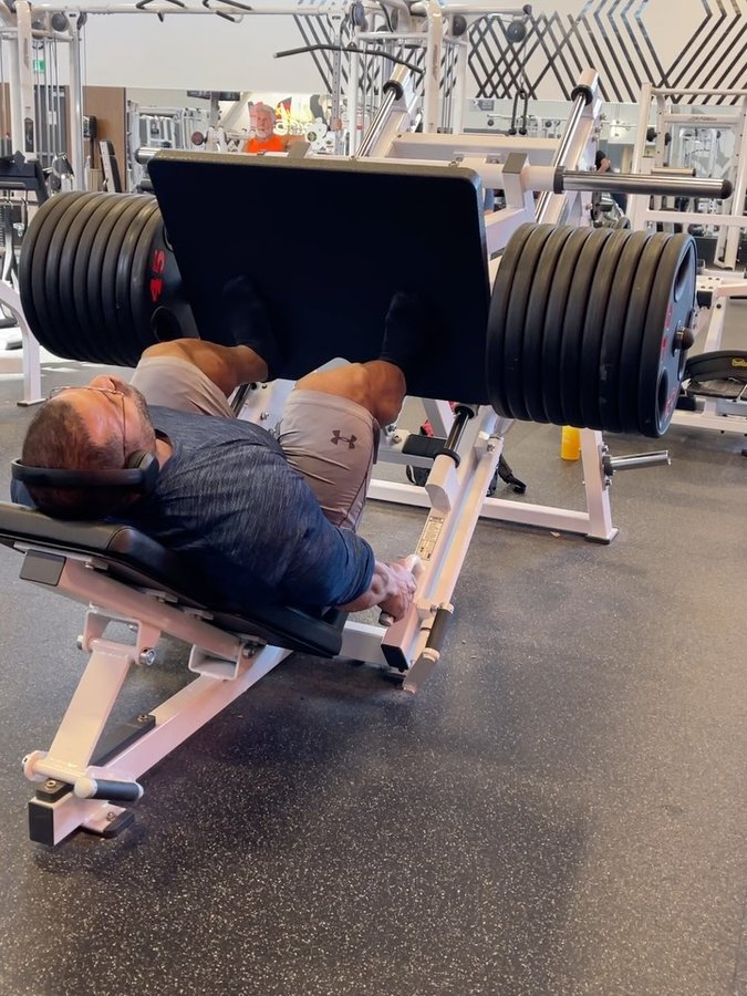 Instagram post by @hassan_mostafa92 for Jed North. Caption reads: Yesterday's Olympia is such a great motivation to....