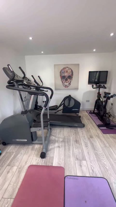 Instagram post by @rita_simonsofficial for MAGIC AI. Caption reads: Ooooh… we have a new addition to the gym. Look at....