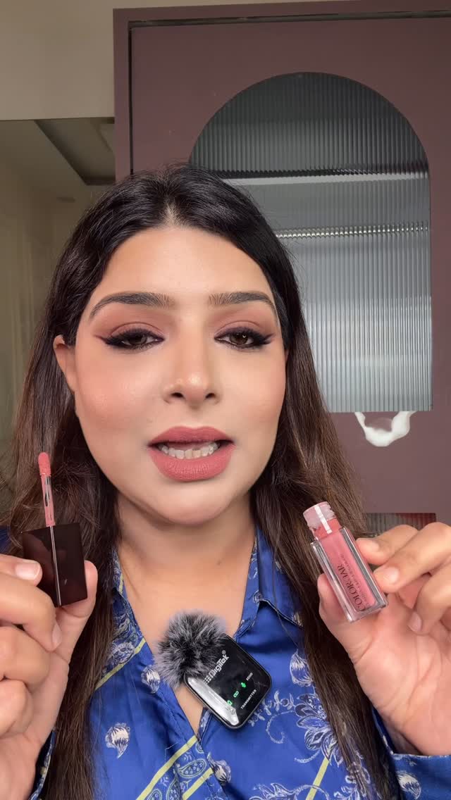 Instagram post by @shiwanidawar_artistry for Colorbar Cosmetics. Caption reads: Your lips deserve luxury… without breaking the....