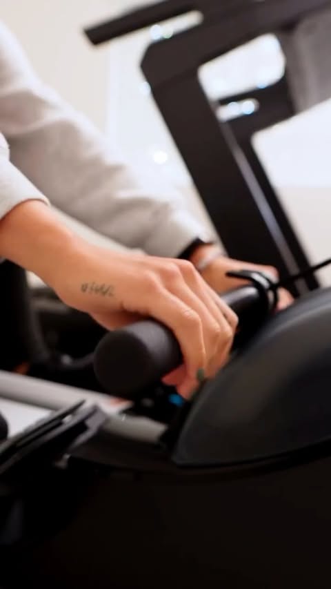 Instagram post by @daniellekang for NordicTrack. Caption reads: The @nordictrack RW900 Rower has become one of my....