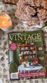 Instagram post by @cozyvintagelife for The Cottage Journal. Caption reads: Hello friends!♥️

Something totally unexpected,....