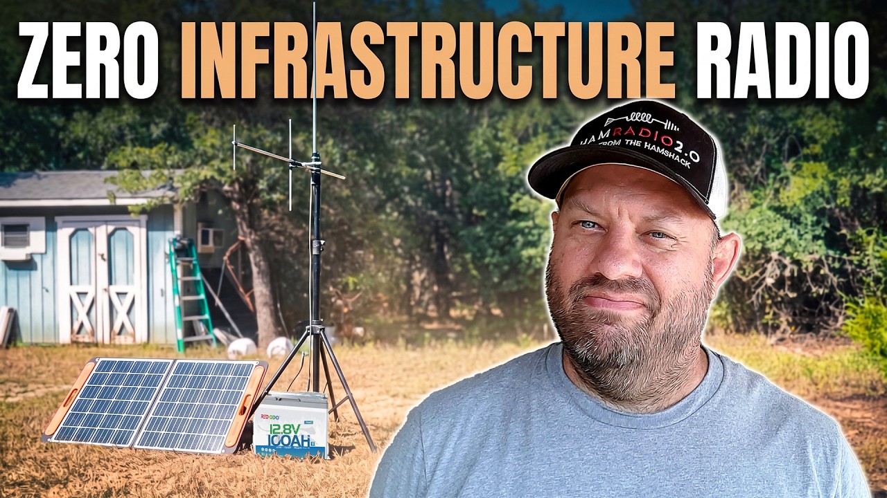 YouTube post by @HamRadio2 for PartnerBoost. Caption reads: DFW Ham Radio Simplex Net Every Friday at 8 PM.