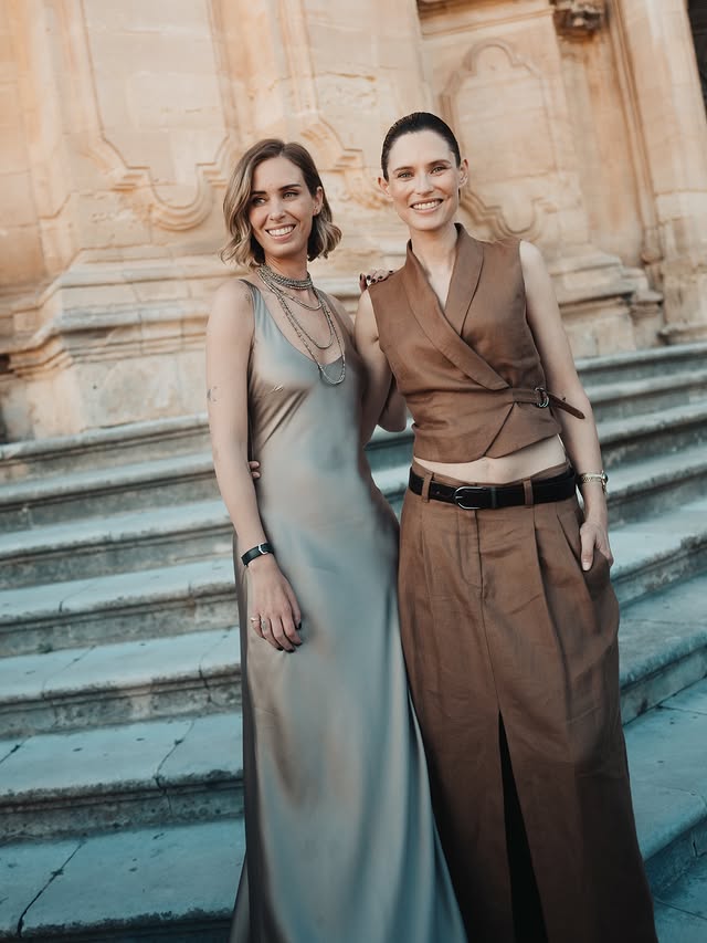 Instagram post by @biancabalti for Brunello Cucinelli. Caption reads: Brunello Cucinelli has far more in common with....