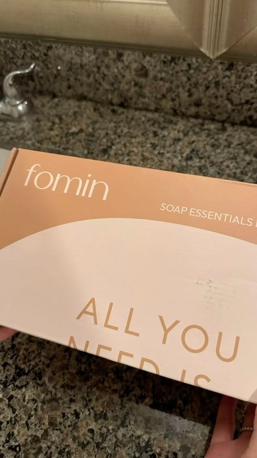 Instagram post by @sibelkansuva for Fomin. Caption reads: Fomin is a brand that is based on [...].