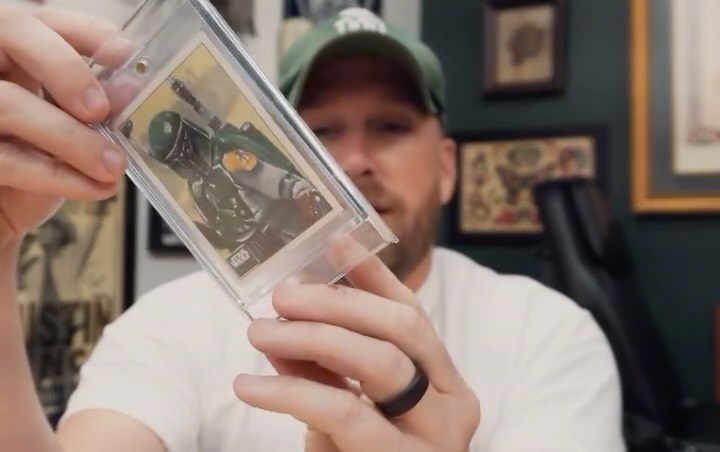 Instagram post by @whittartist for Topps. Caption reads: [...] sketch card artist for @fanatics @topps /....