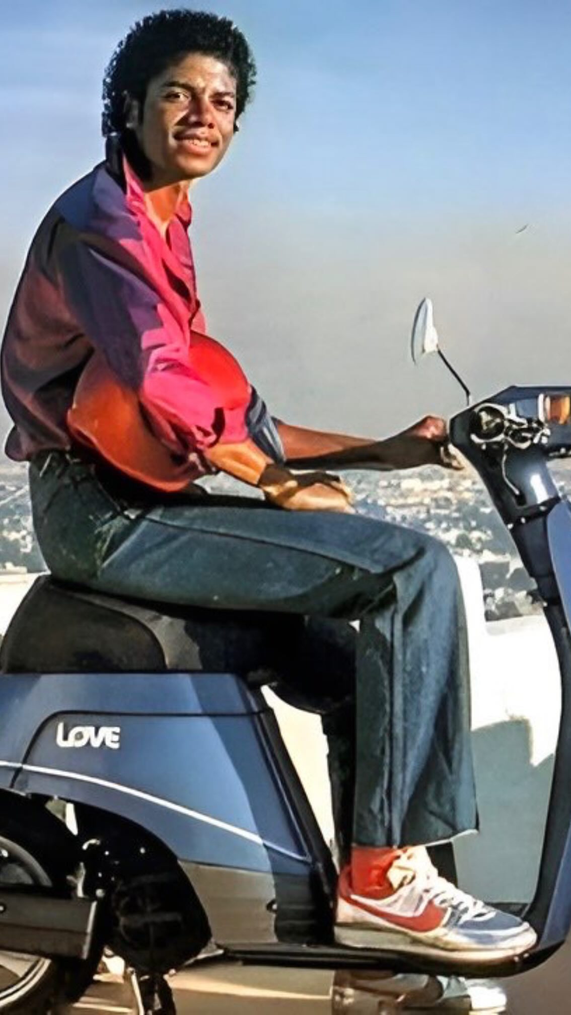 Instagram post by @liveoffthewallco for Suzuki. Caption reads: Michael In Another “Love Is My Message” Japanese....