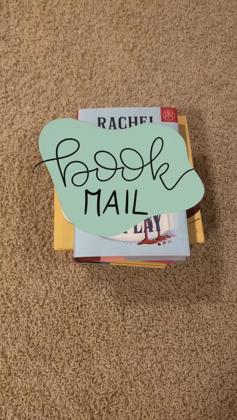 Instagram post by @bookclubwithkatelyn for Dutton Books. Caption reads: ✨Book Mail✨ Thank you @duttonbooks....