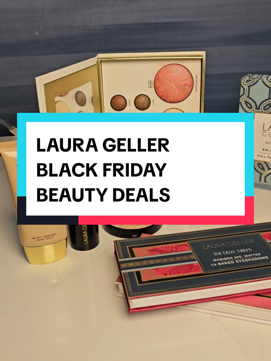 TikTok post by @jackie.tb4 for – Laura Geller. Caption reads: [...] #beauty #makeup #cosmetics #laurageller....
