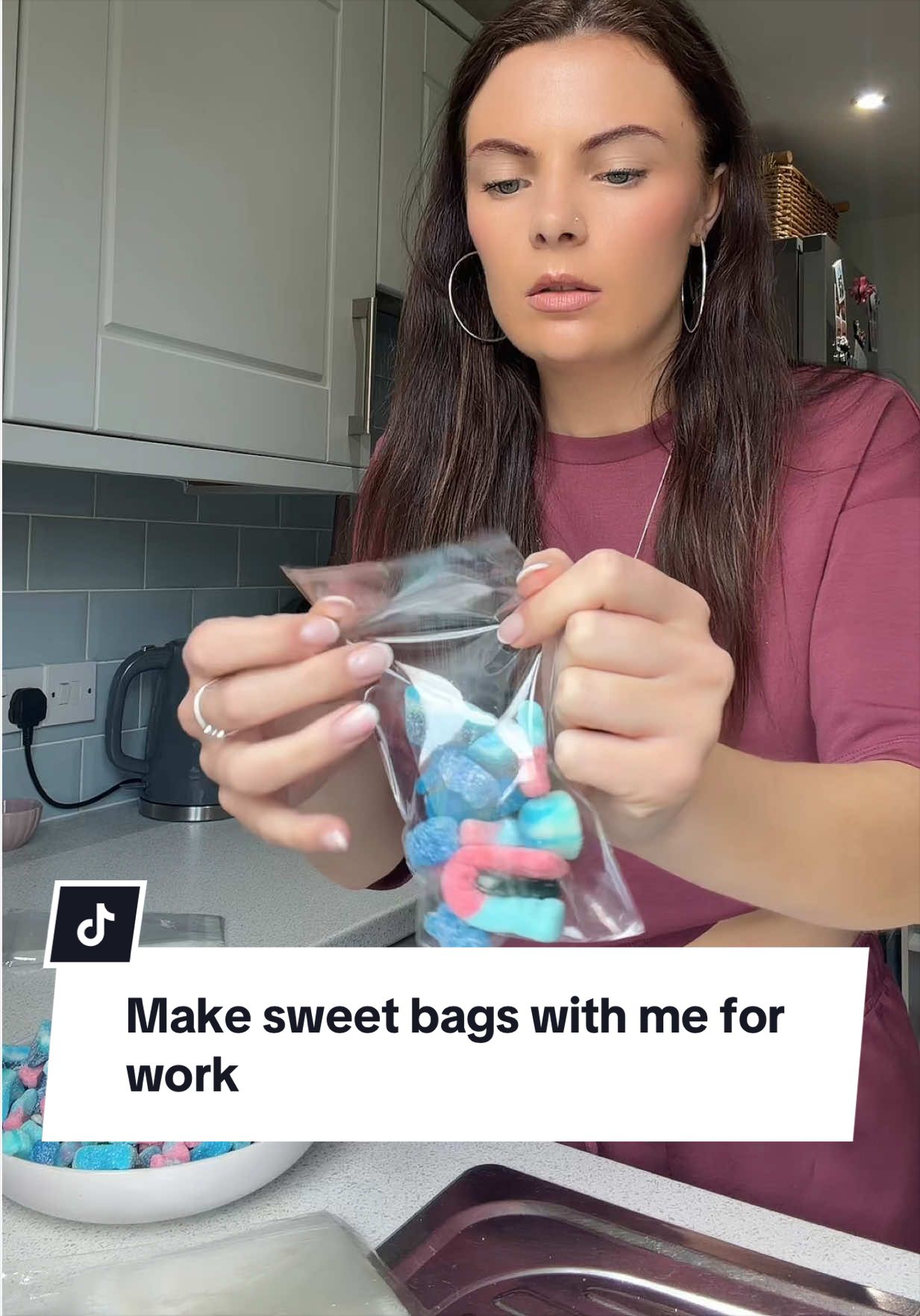 TikTok post by @_maddie.fry_ for Exploded Sweets. Caption reads: @Exploded Sweets best of the best #fyp #sweets.