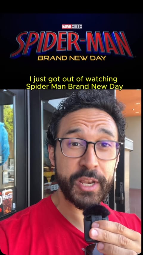 Instagram post by @dboxtech for Cinemark Theatres. Caption reads: We expected awesome action from Spider-Man, but we....