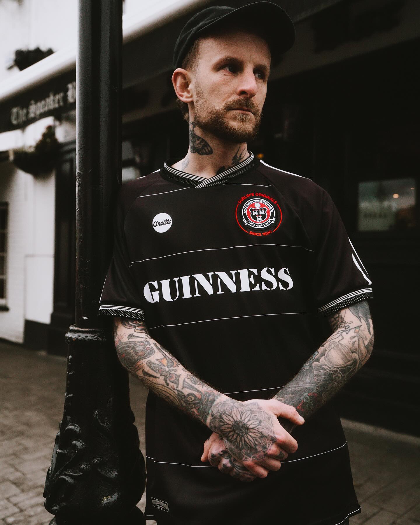 Instagram post by @bfcdublin for Copa90. Caption reads: NOW ON SALE: Our very special 2025 black GK....