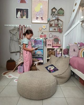 Instagram post by @demy_and_mama for Wigiwama. Caption reads: Today we created a new corner in the room of....