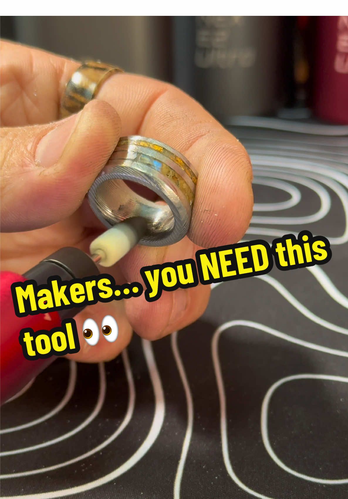 TikTok post by @kuntzfabrication for Fanttik. Caption reads: [...] 3D prints by hand? The Fanttik F2 Master....
