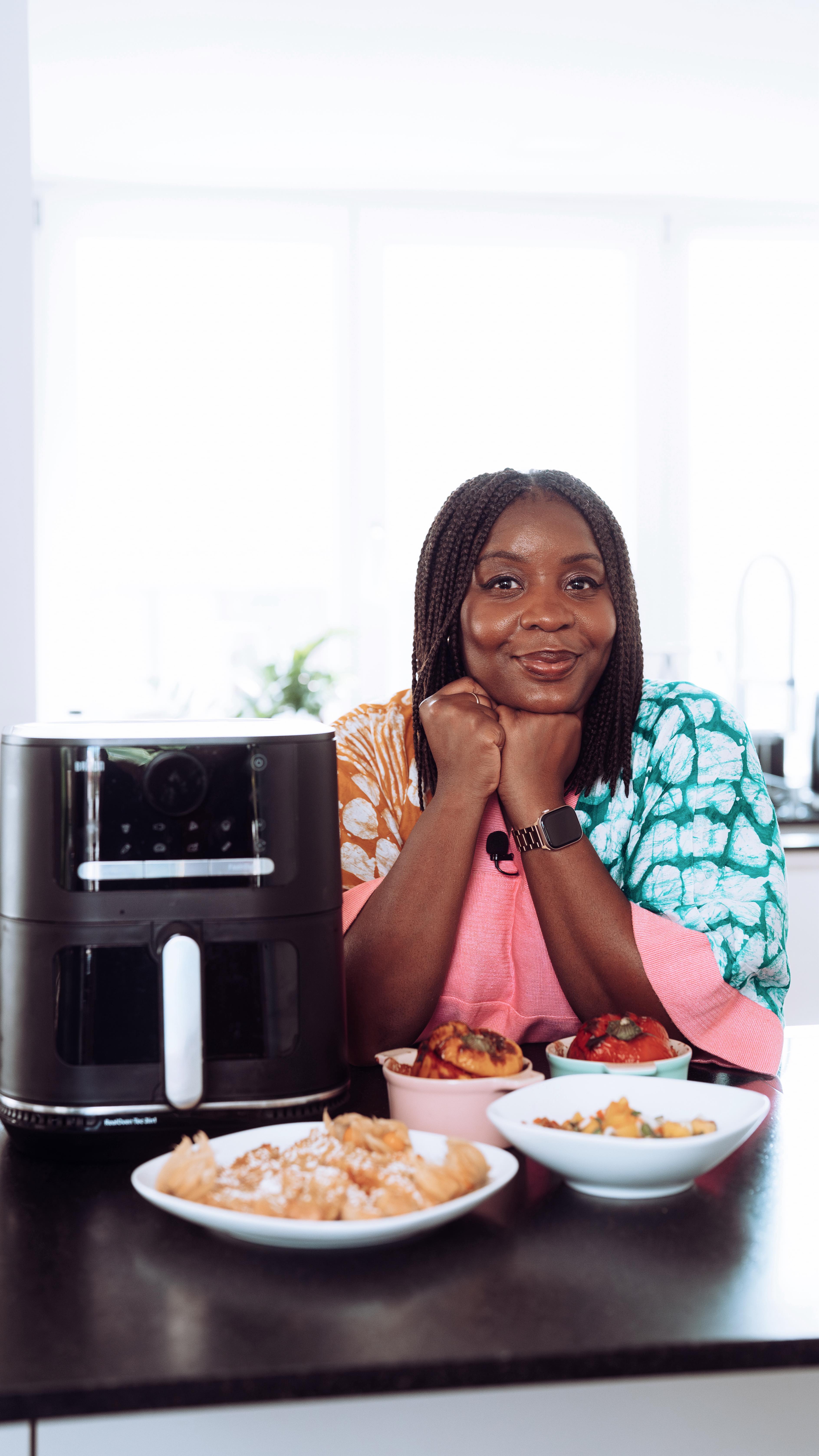 Instagram post by @iamchristlclear for Braun Household. Caption reads: Werbung I In diesem Haushalt ist die Liebe zum....