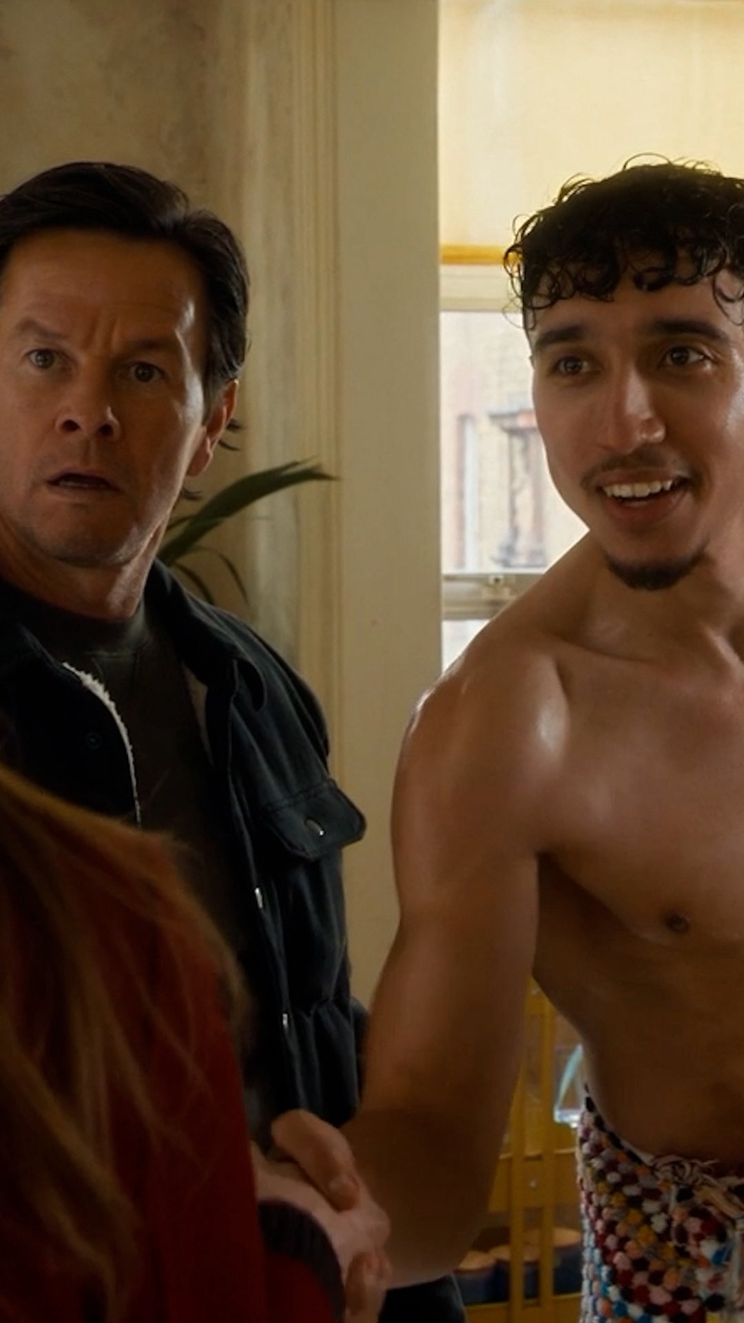 Instagram post by @markwahlberg for Apple TV. Caption reads: Meet the parents. Regret immediately.

The Family....