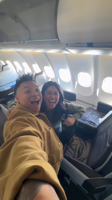 Instagram post by @ajrafael for Hawaiian Airlines. Caption reads: Flying @HawaiianAirlines made getting to Hawaiʻi....