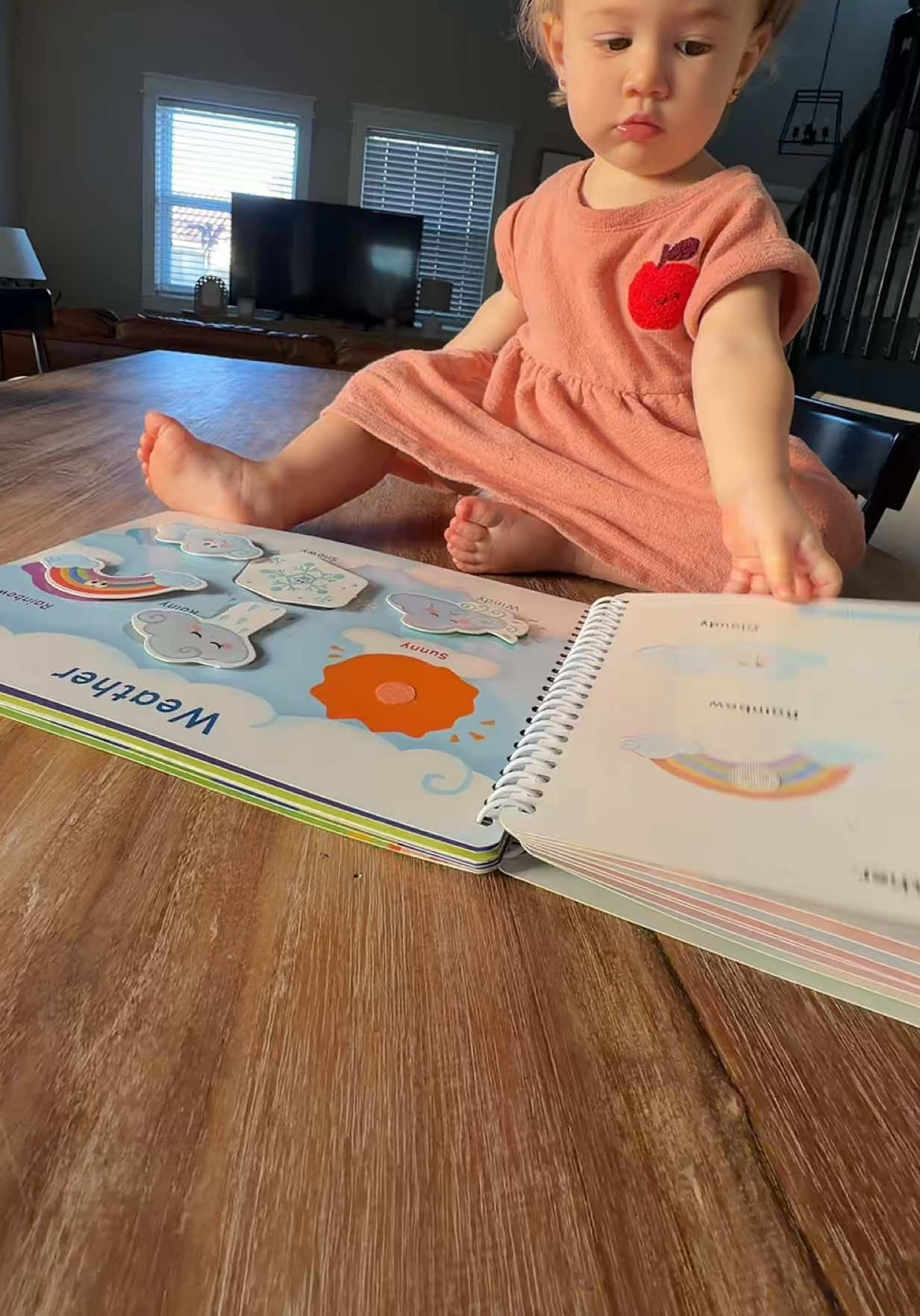 TikTok post by @andreaharristgo for JoyCat. Caption reads: Never too early to start 😭 @Joycat Toys....
