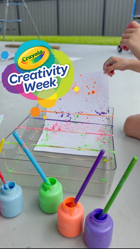 Instagram post by @beyondtheclassroomwithkayla for Crayola. Caption reads: [...] 

To enter the giveaway to win a Crayola....