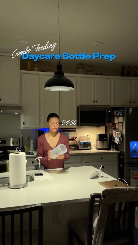 Instagram post by @shayvelasquez_ for Bobbie. Caption reads: [...] got it down. Between pumped milk and....