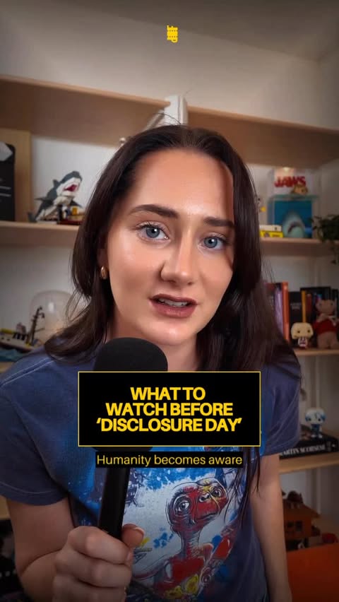 Instagram post by @filmprobe for Universal Pictures. Caption reads: [...] June 10th, 2026 #DisclosureDay....
