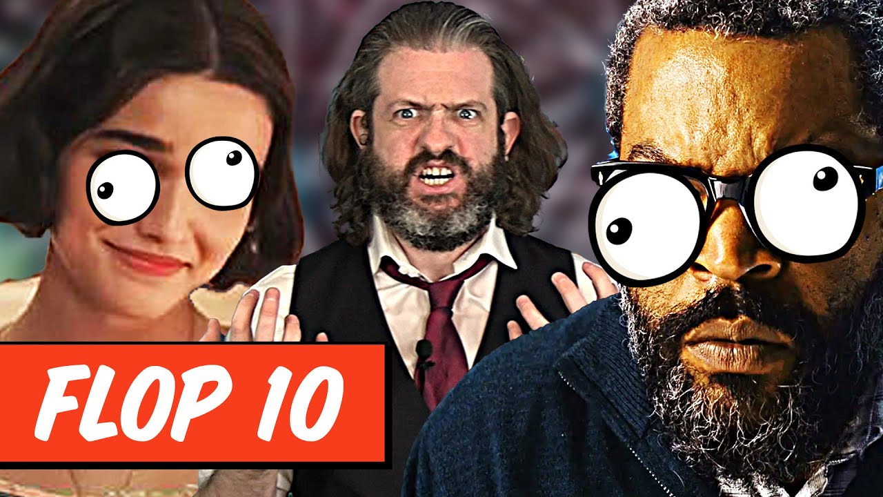 YouTube post by @BelYves for SNOCKS. Caption reads: The WORST movies of 2025 | Ranking.