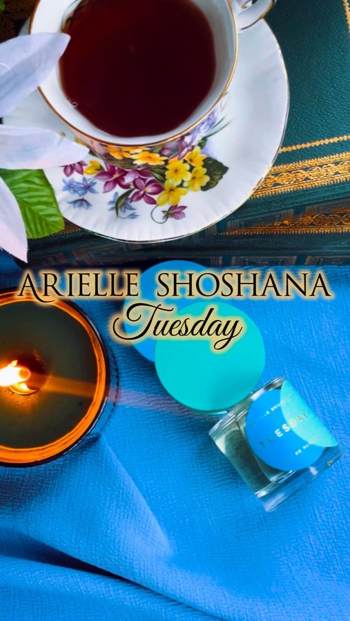 Instagram post by @hintofscentiment for Arielle Shoshana. Caption reads: [...] is the launch day of Tuesday* from....