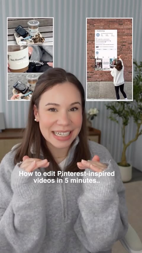 Instagram post by @tessbarclay for Canva. Caption reads: Editing my content in @canva has made my content....