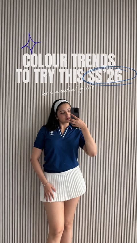 Instagram post by @shruuuberry for Tata CLiQ. Caption reads: [...] 🩷💙 Holi Dhamaka Sale is LIVE on Tata CLiQ....