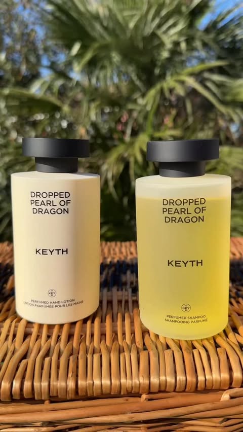 Instagram post by @glow_with_ania for KEYTH. Caption reads: AD ✨ Dropped Pearl of Dragon by KEYTH 🤍 These....
