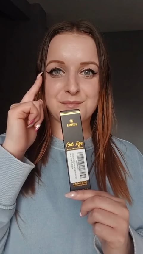 Instagram post by @monikaaaaa1995 for Bayfree Cosmetics. Caption reads: Have you seen me wearing cat eye makeup? I'm sure....