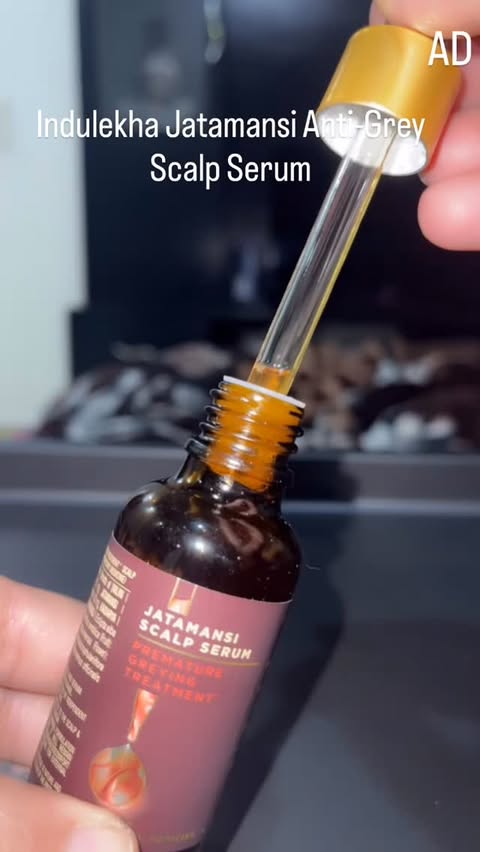 Instagram post by @jassica_ugc for Indulekha. Caption reads: [...] showing up early?👀
Try the Ayurvedic power....