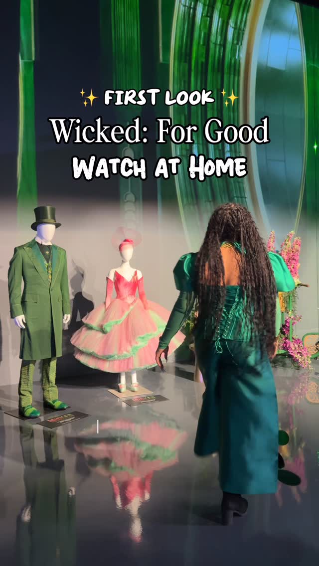 Instagram post by @kaishacreates for Universal Pictures. Caption reads: [...] 30 ✨ [invited] @wickedmovie....