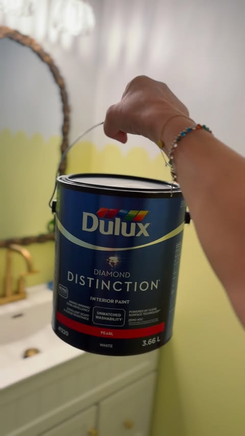 Instagram post by @chloepmillar for Dulux. Caption reads: [...] and having the paint experts at Dulux guide....