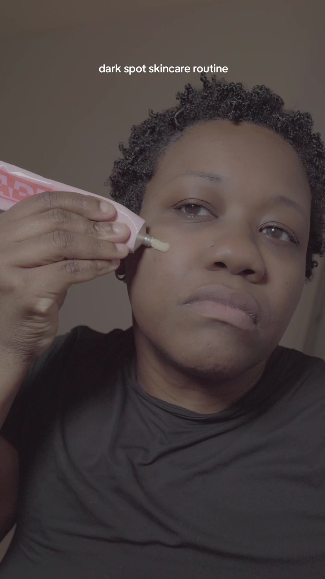 TikTok post by @lashaunbiggz for TOPICALS. Caption reads: [...] Beauty @rosenskincare @TOPICALS .