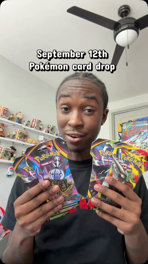 Instagram post by @brycesunboxings for Five Below. Caption reads: Huge Five Below Pokémon Trading Card Game drop....
