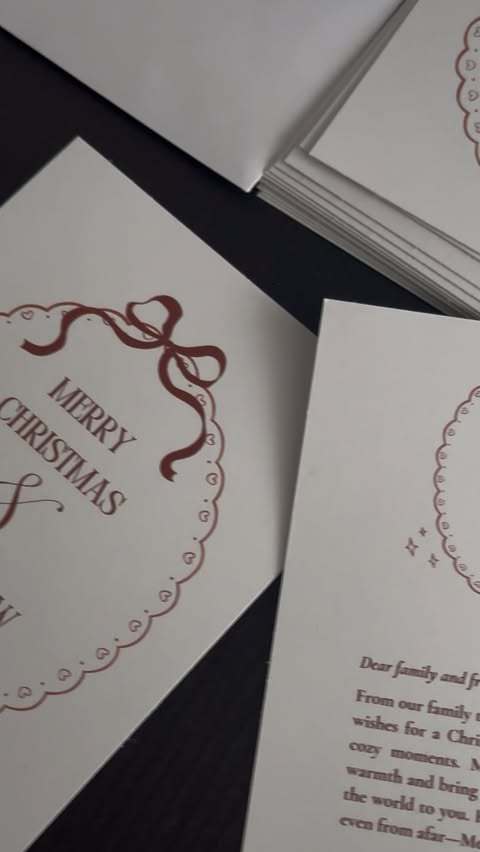 Instagram post by @brycesherring for VistaPrint. Caption reads: [...] of sending holiday cards and @VistaPrint....